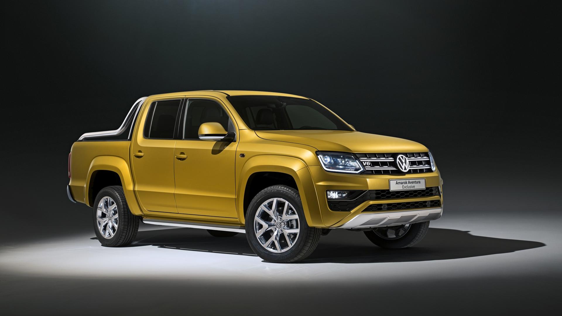 һ��ͣ��·�ߵĻ�ɫ������2017����Amarok Aventura���Ҹ���