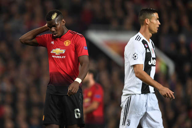 Pogba and Ronaldo played against their former clubs last week