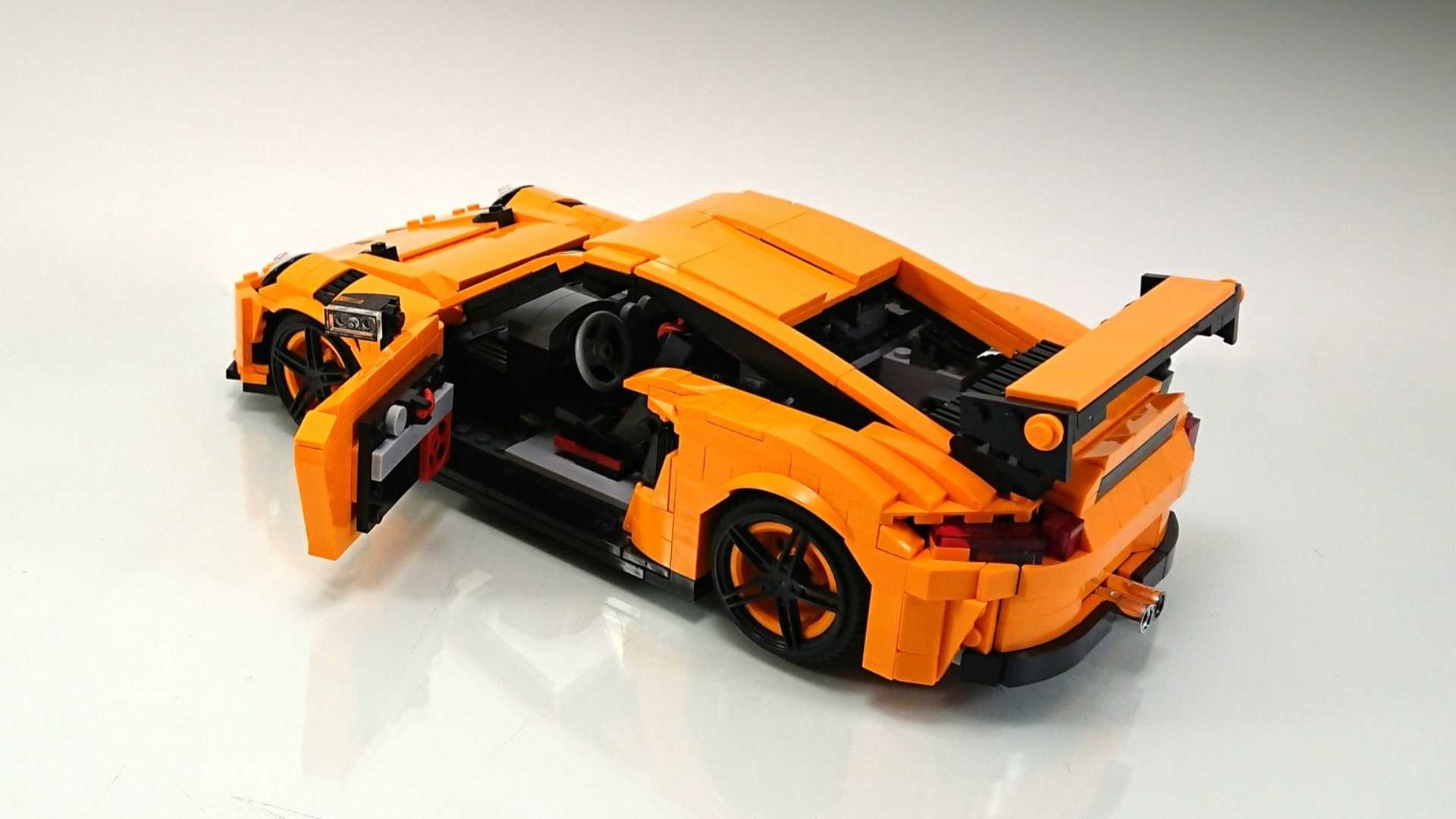 Lego Porsche 911 Gt3 Rs Custom Build Is Awesome In Every