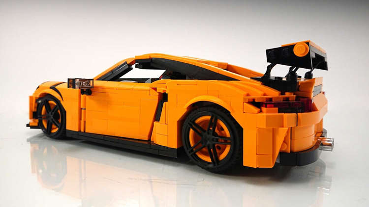 Lego Porsche 911 Gt3 Rs Custom Build Is Awesome In Every