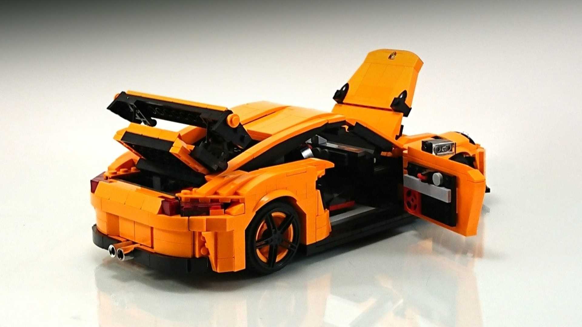 Lego Porsche 911 Gt3 Rs Custom Build Is Awesome In Every