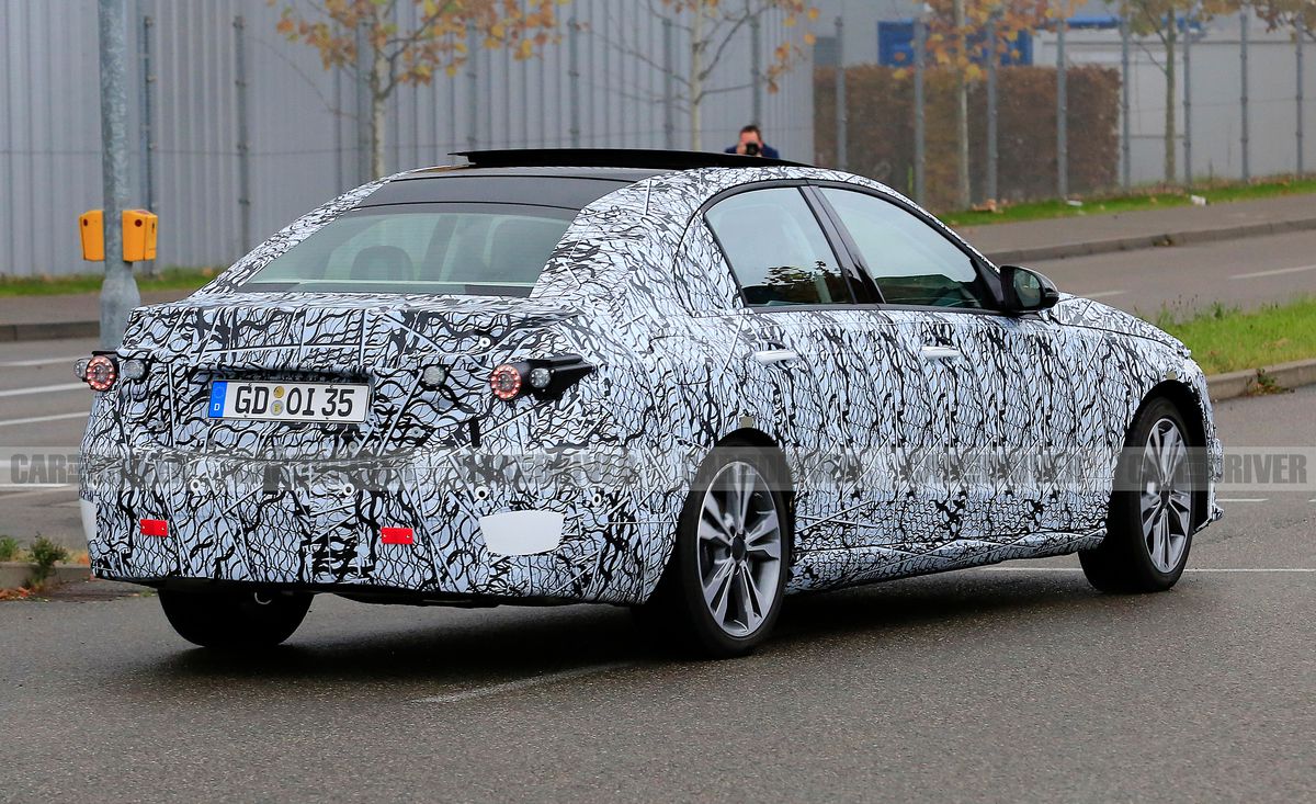 The 21 Mercedes Benz C Class Spied
