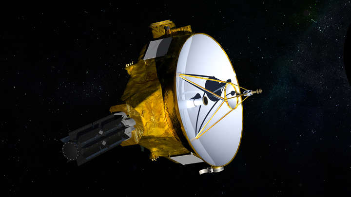 This illustration provided by NASA shows the New Horizons spacecraft.
