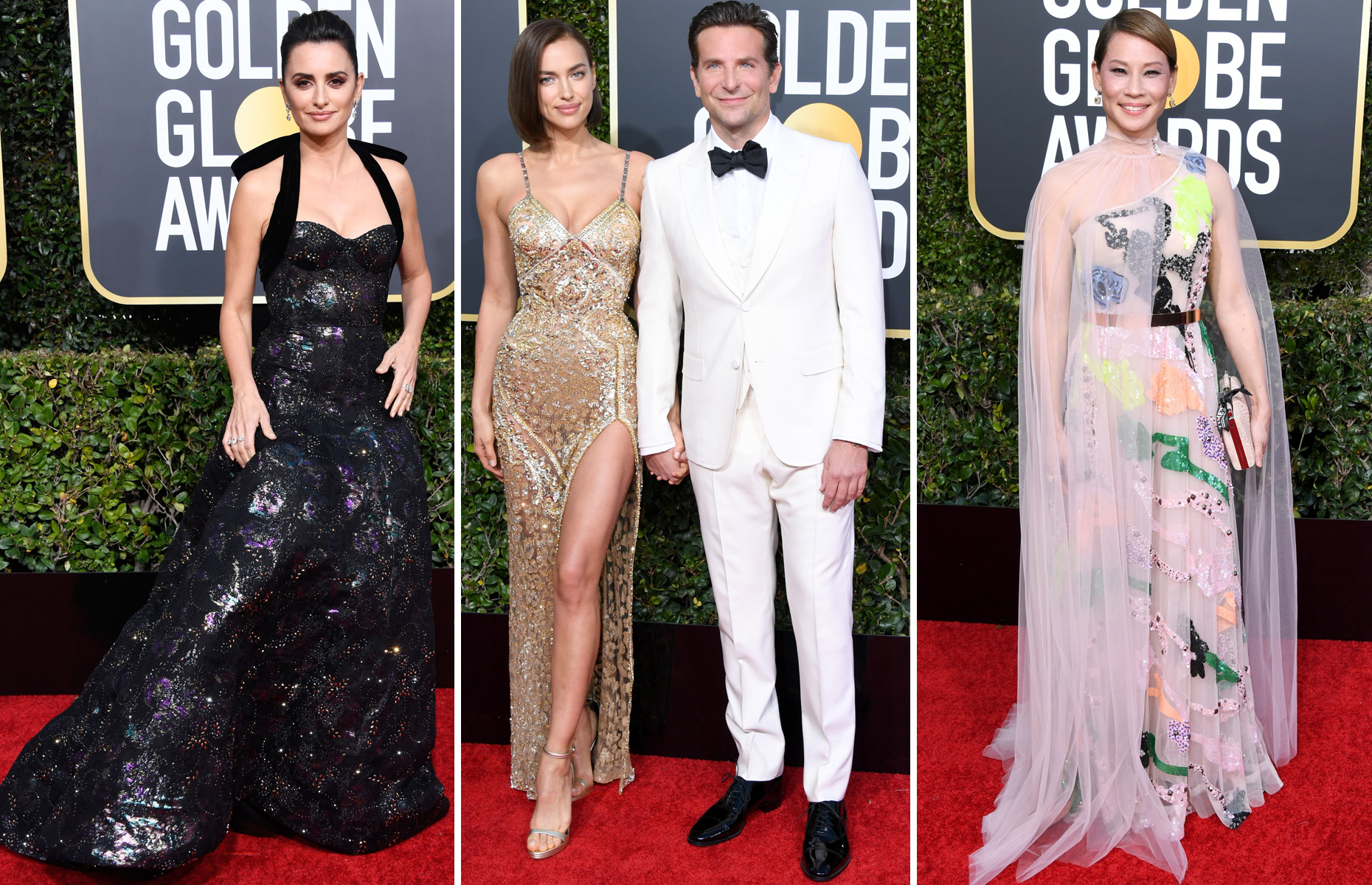 豪華絢爛 19年ゴールデングローブ賞のレッドカーペット