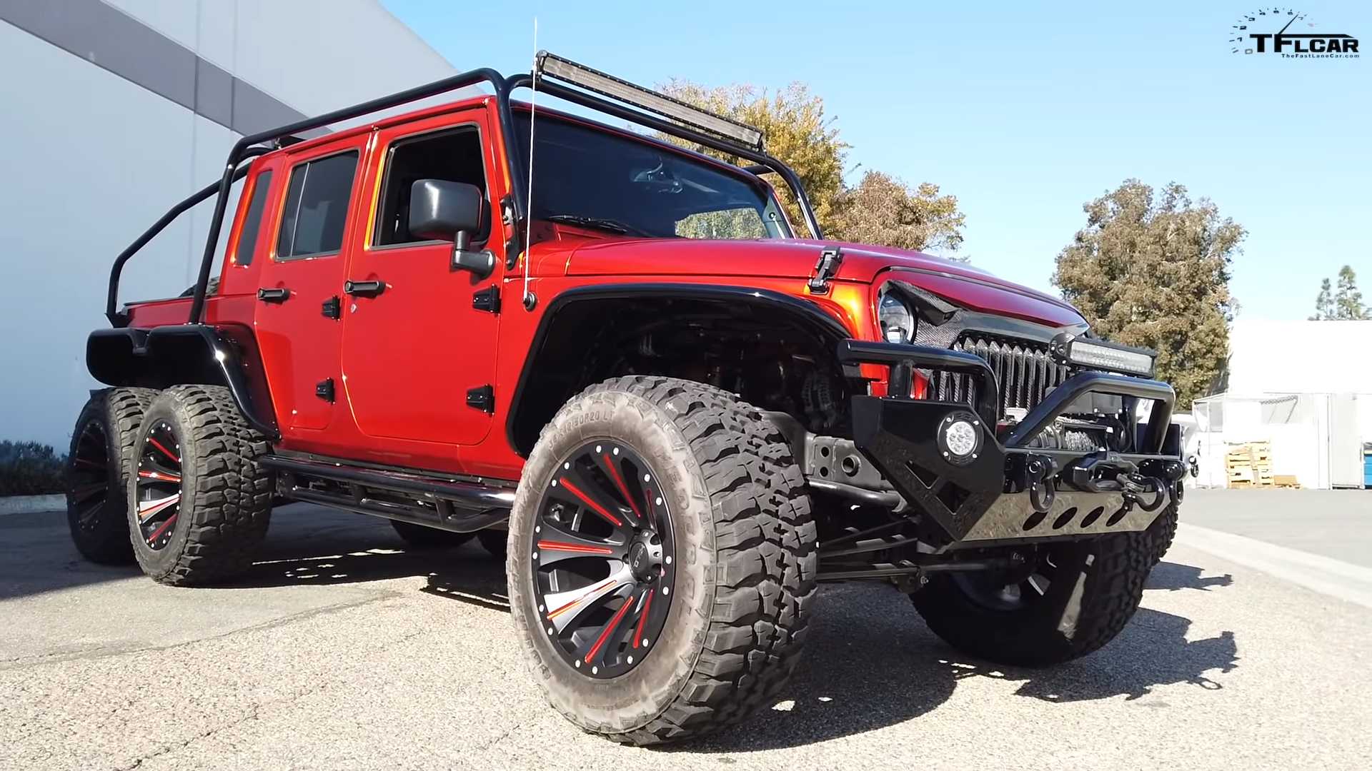 Jeep wrangler 6x6