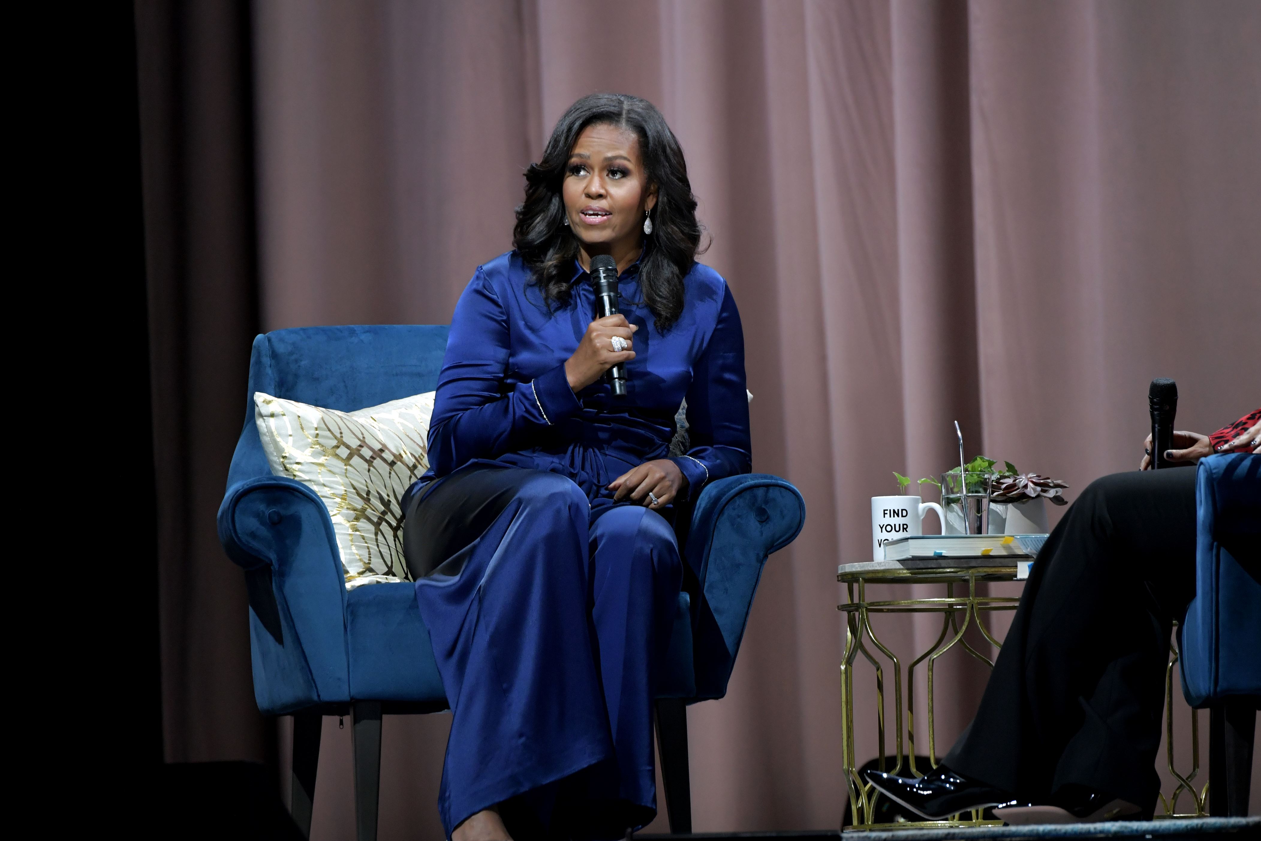 New Name Tops List Of Most Admired Women In America - slide 4 of 66 boston ma november 24 michelle obama discusses her