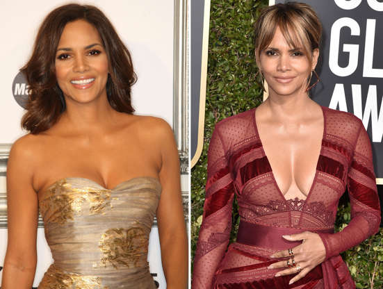 Diapositiva 52 de 80: Actress Halle Berry attends the 2nd Annual ESSENCE Black Women In Hollywood Luncheon at the Beverly Hills Hotel on February 19, 2009 in Beverly Hills, California; Halle Berry attends the 76th Annual Golden Globe Awards at The Beverly Hilton Hotel on January 06, 2019 in Beverly Hills, California.