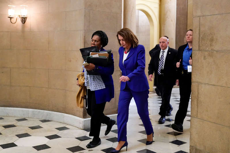 House OKs Democrats' Bill Blocking Trump Emergency On Wall BBU7LIq