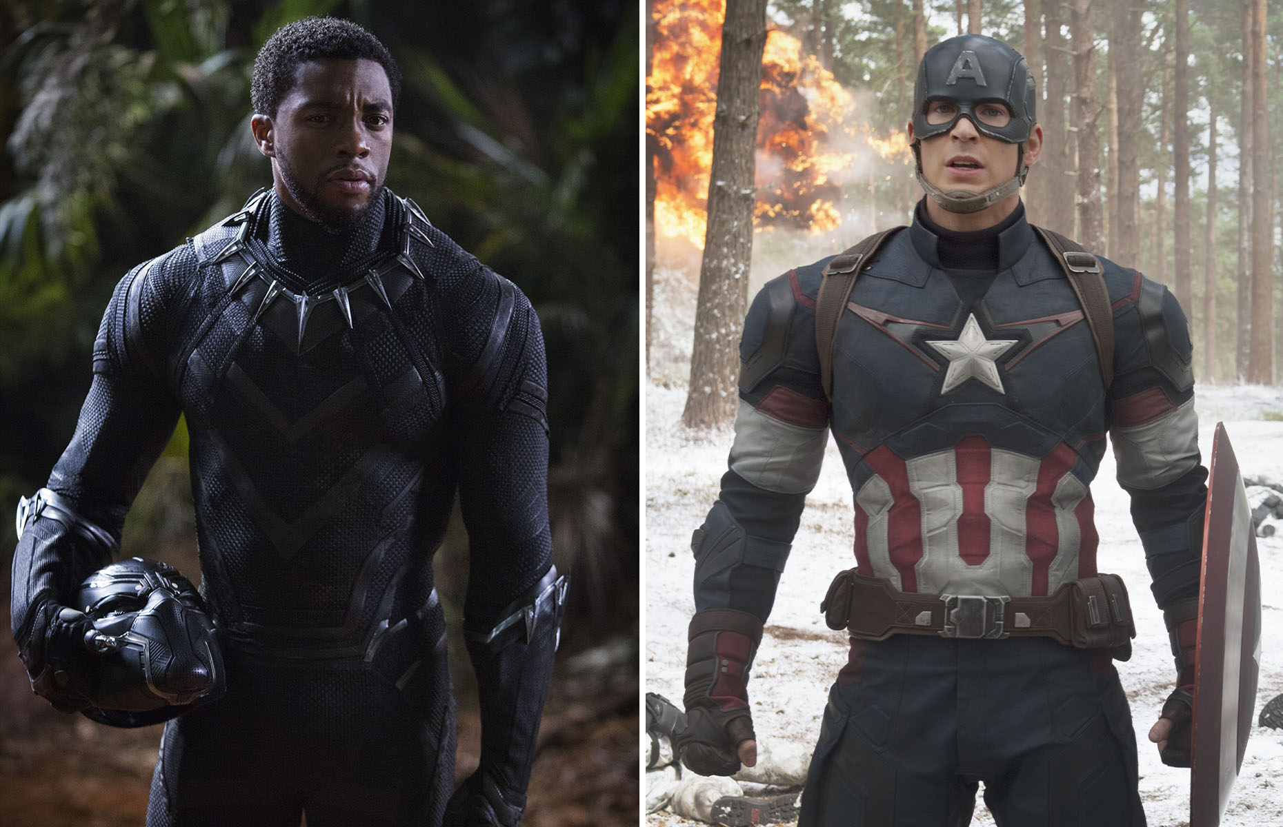 スーパーヒーロー映画興行収入ランキング トップ40