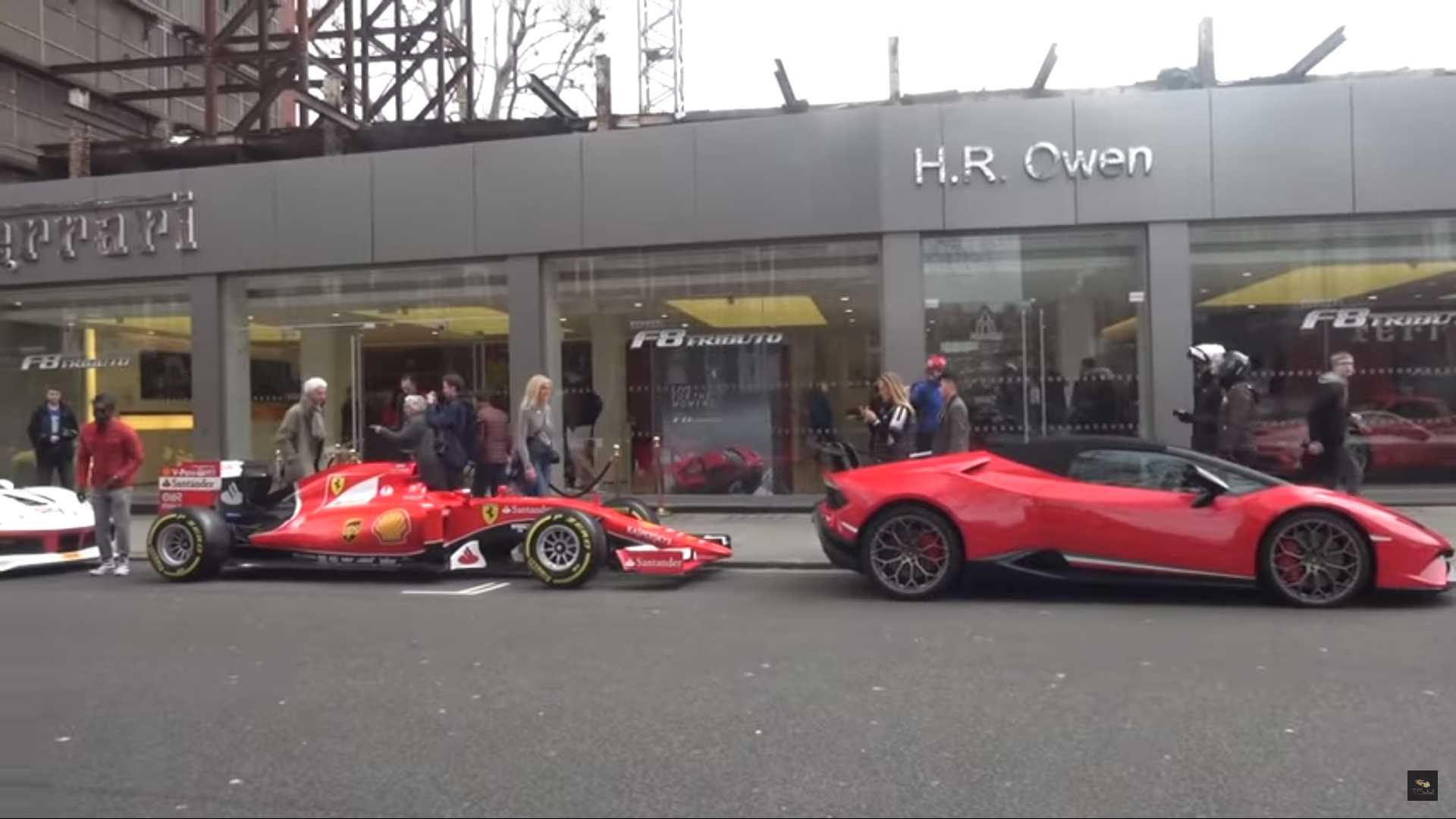 Ferrari F8 Tributo Caught Looking Mighty Fine In London