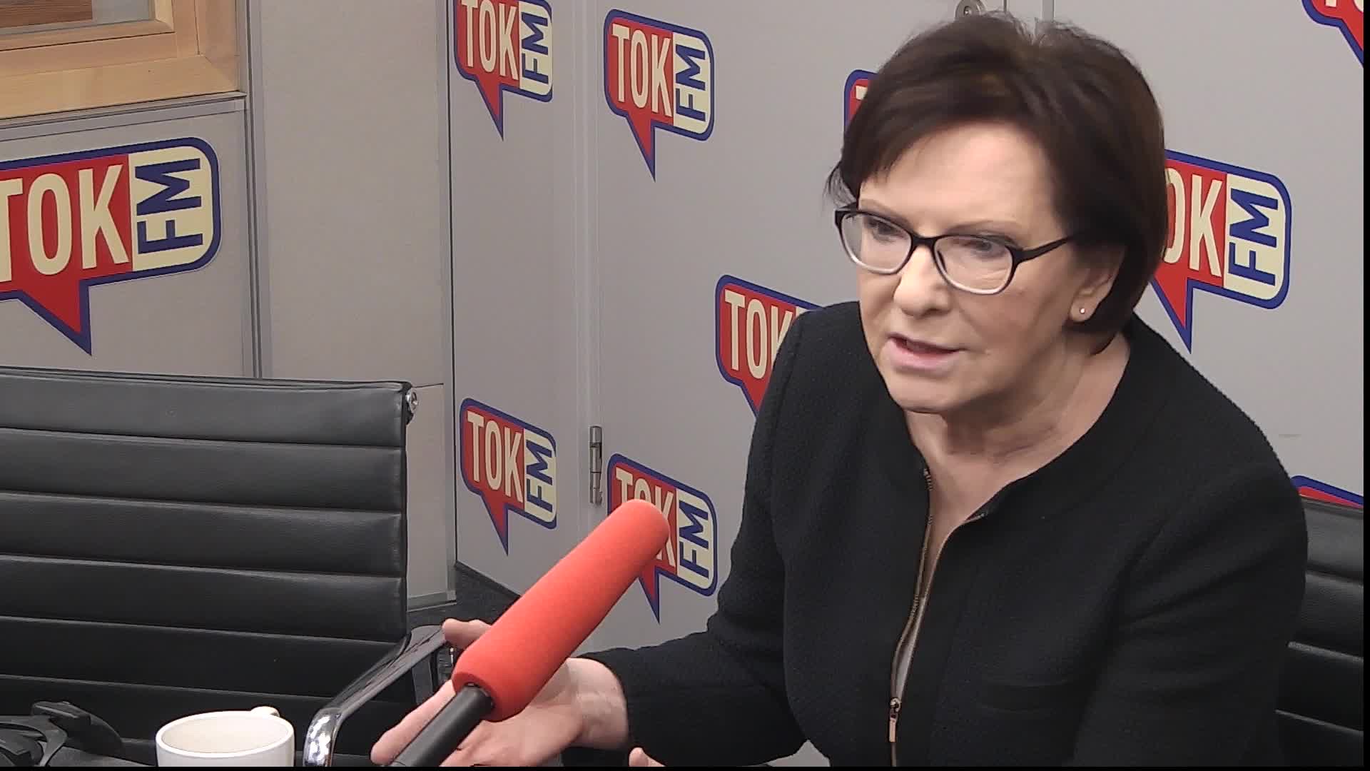 Ewa Kopacz gościem Dominiki Wielowieyskiej w Poranku Radia TOK FM