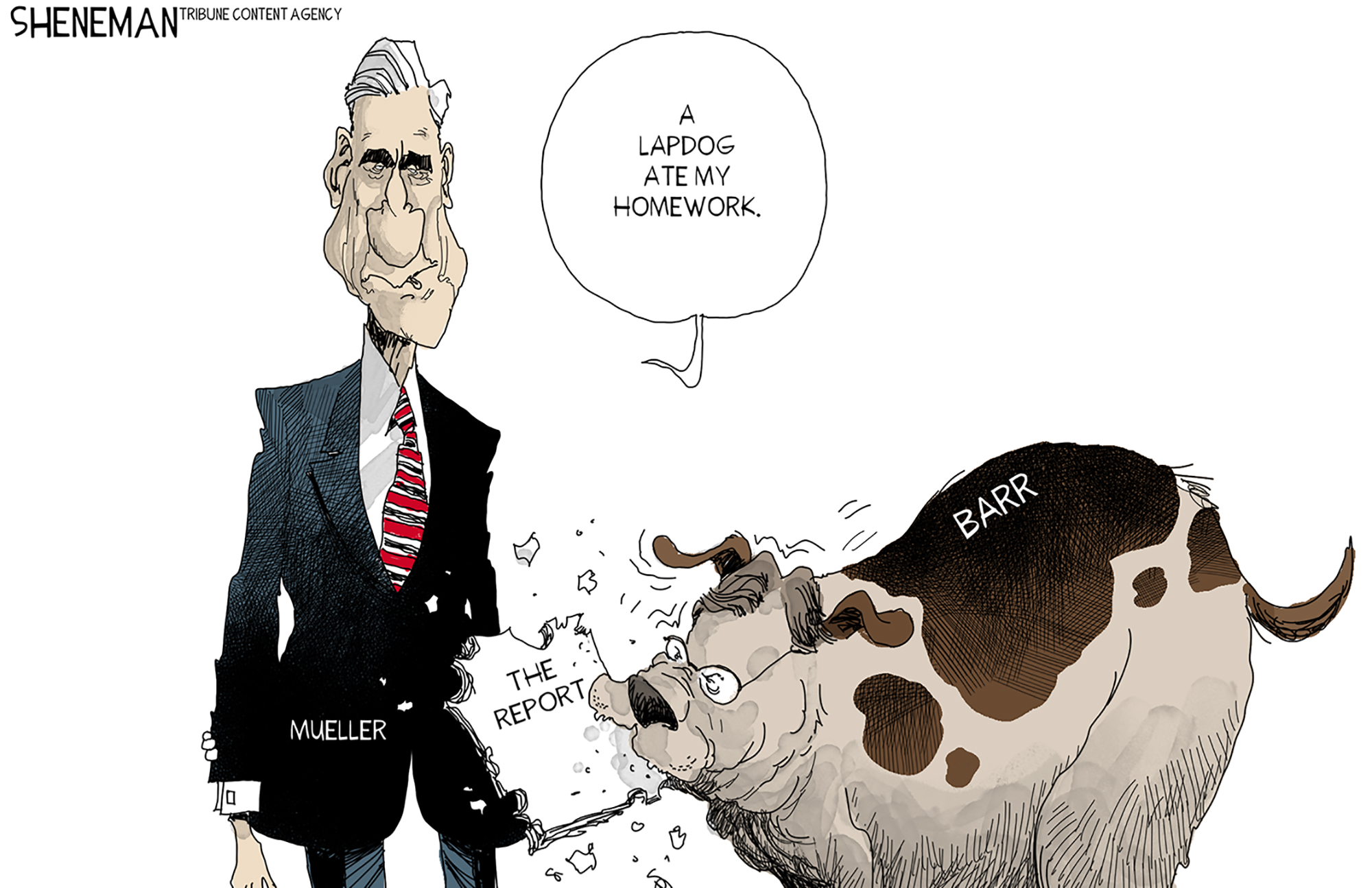 Slide 7 of 428: Drew Sheneman/Tribune Content Agency