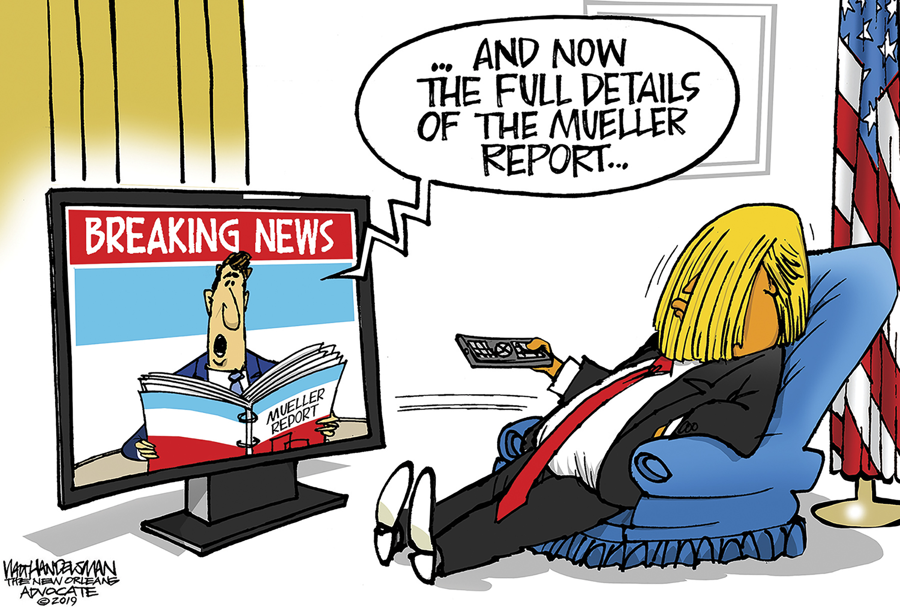 Slide 2 of 428: The News in Cartoons