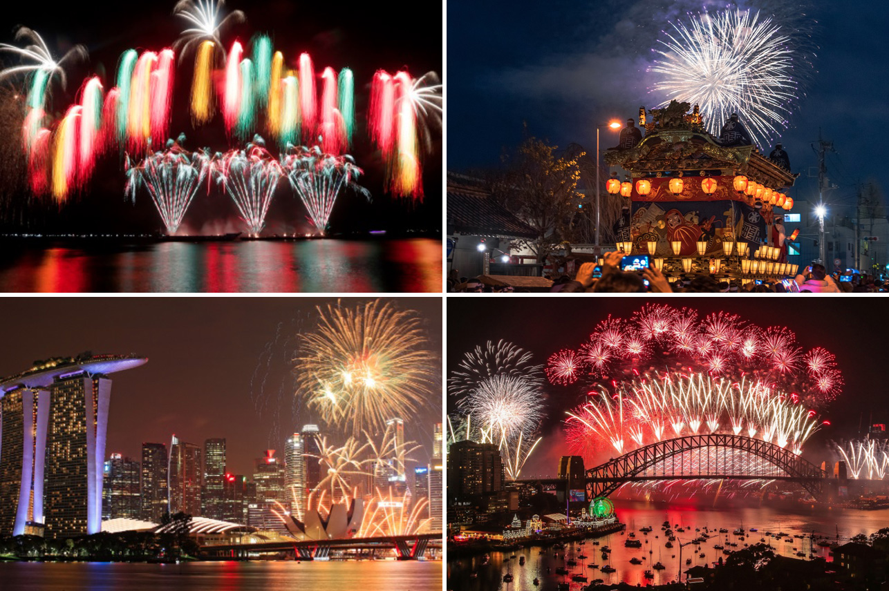 ケタ違いの規模 一度は行ってみたい世界の花火イベント