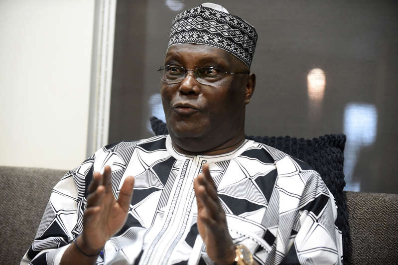 File Photo-Former Vice President Atiku Abubakar, candidate in the forthcoming primaries of the opposition People's Democratic Party (PDP)