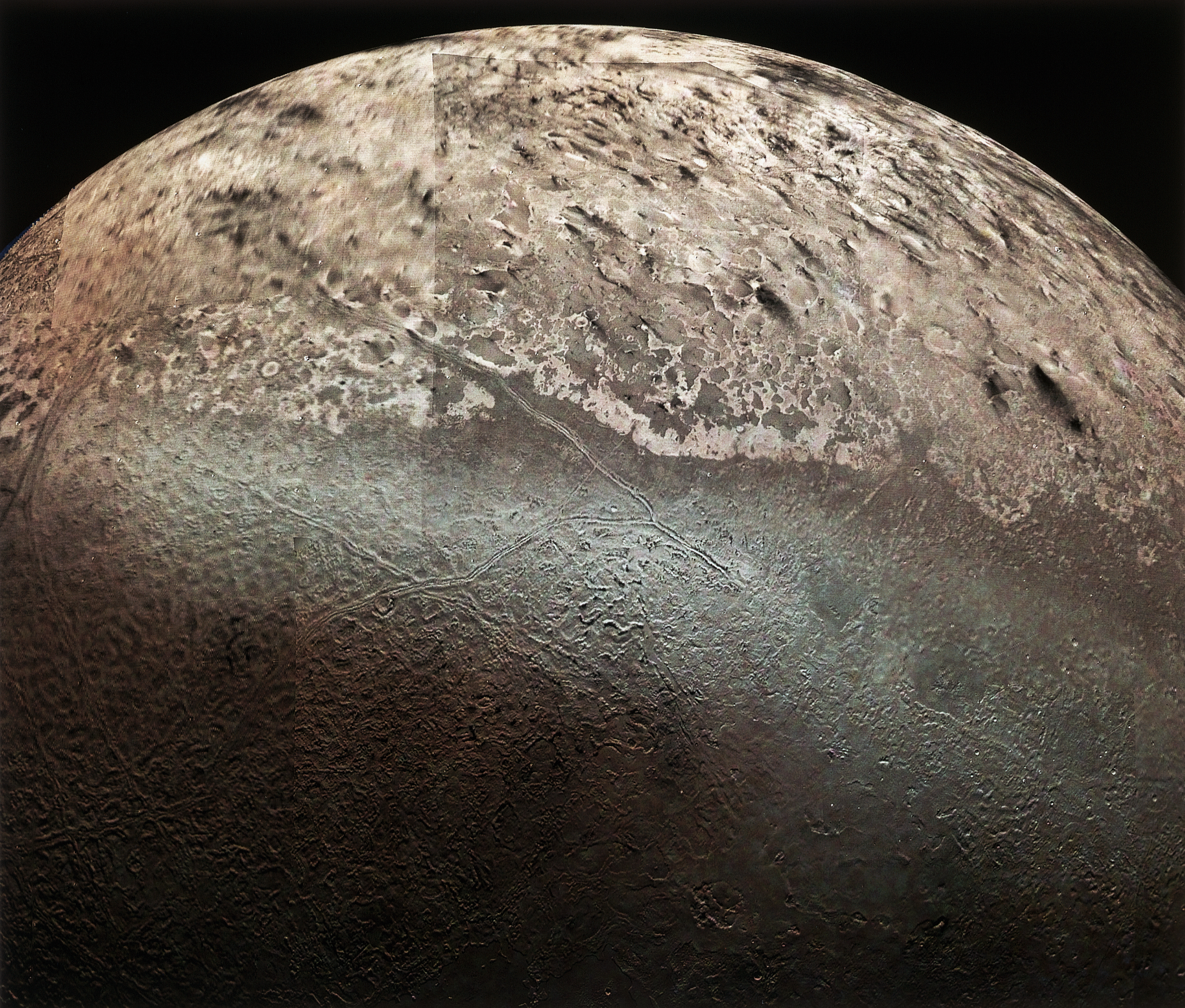 太陽系惑星の衛星写真集