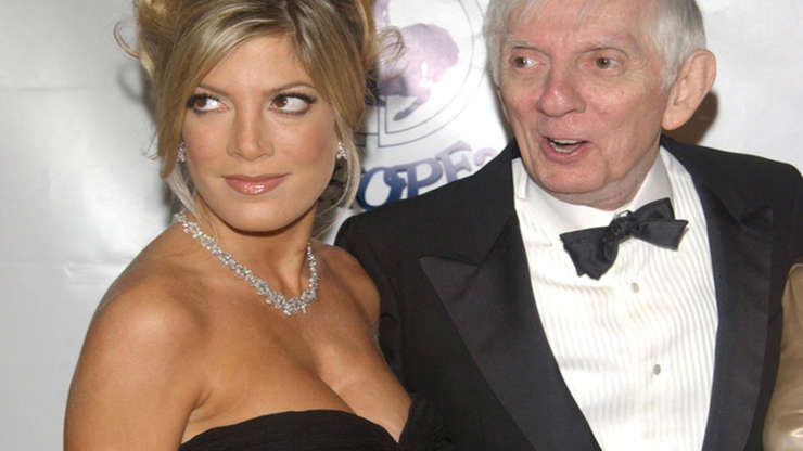 Slide 2 of 29: Aaron’s widow Candy holds the purse strings when it comes to her late TV producer husband’s $600 million (£460m) fortune. Their daughter, actor Tori Spelling, received a mere $800,000 (£455k) from Aaron’s estate when he died in 2006 and she is apparently in regular dispute with her mother, who’s intimated that she’s wary of her daughter overspending.