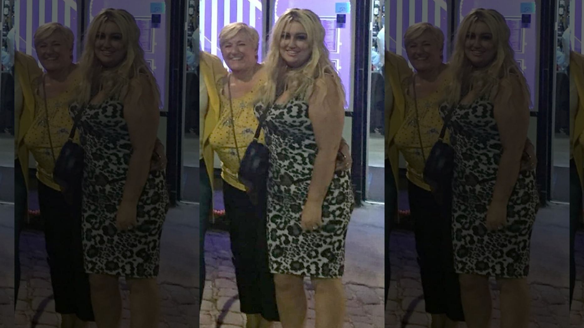 Before mom Joanne Grimshaw lost weight