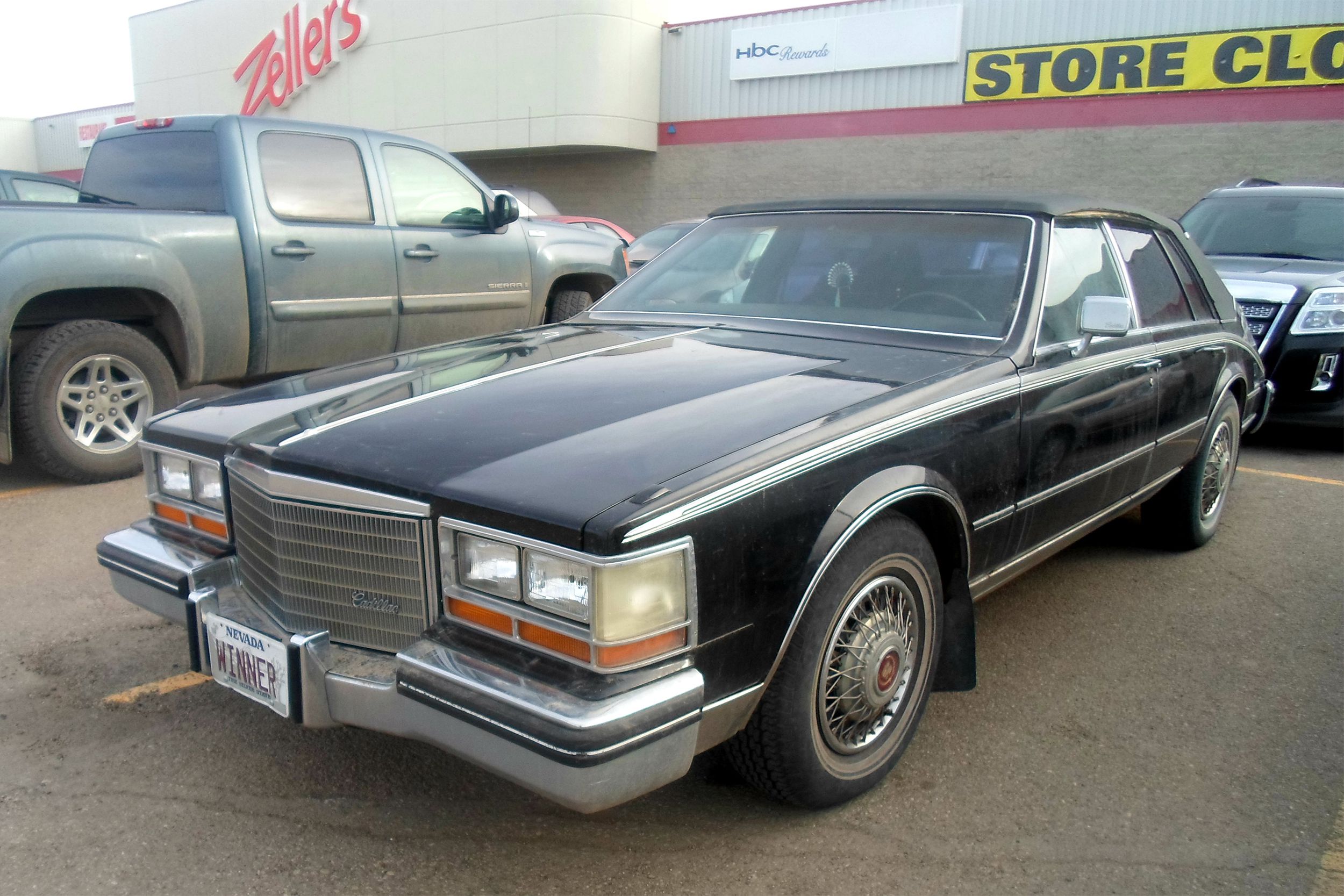 <p>The redesigned Cadillac Seville was supposed to help GM make news by marking the start of the '80s in head-turning style. It did make news and it certainly got people to look, if only to do a double-take when they realized just how ugly a Caddy could be. Designed with a retro "bustle back," the new Seville notched disappointing sales, likely because the <a href="http://www.curbsideclassic.com/curbside-classics-american/curbside-classic-1980-cadillac-seville-gms-deadly-sin-no-17-from-halo-to-pitchfork/">engine was just as bad as the design</a>. "A near-perfect synthesis of wretched design and ruinous engineering," Curbside Classic concludes. Tell us how you really feel. </p>