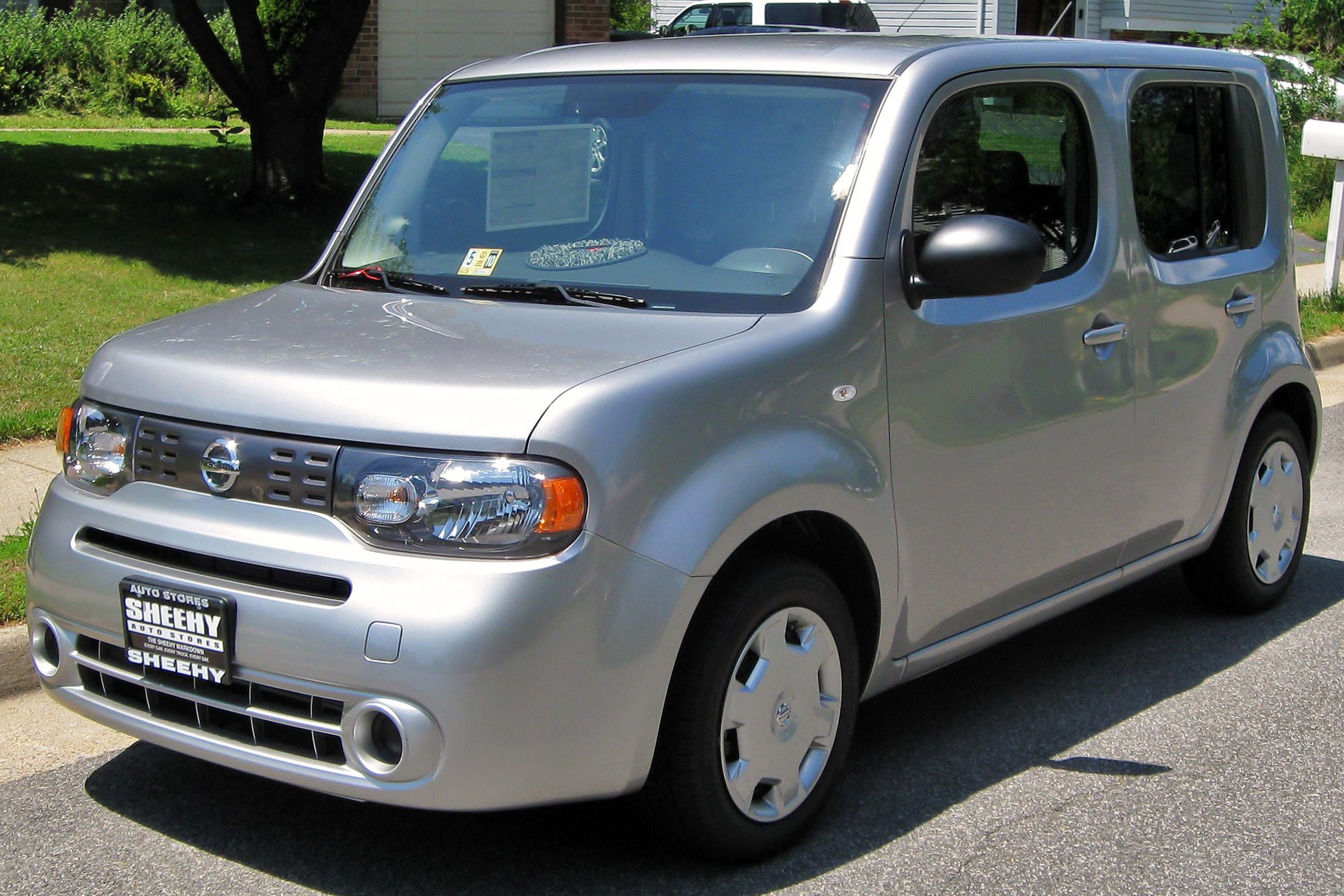 <p>Nissan always wanted its angular Cube crossover to stand out, but it ended up getting looks for all the wrong reasons. The Los Angeles Times called it an "<a href="http://www.latimes.com/la-fi-neil6-2009mar06-story.html">air-hating box of ugly</a> ... a travesty, a mockery, a baleful parody of auto aerodynamics." Nissan even admitted that the design was built on the idea of a "bulldog in sunglasses" — but, as the Times wonders: "Which end is wearing the sunglasses?"</p>