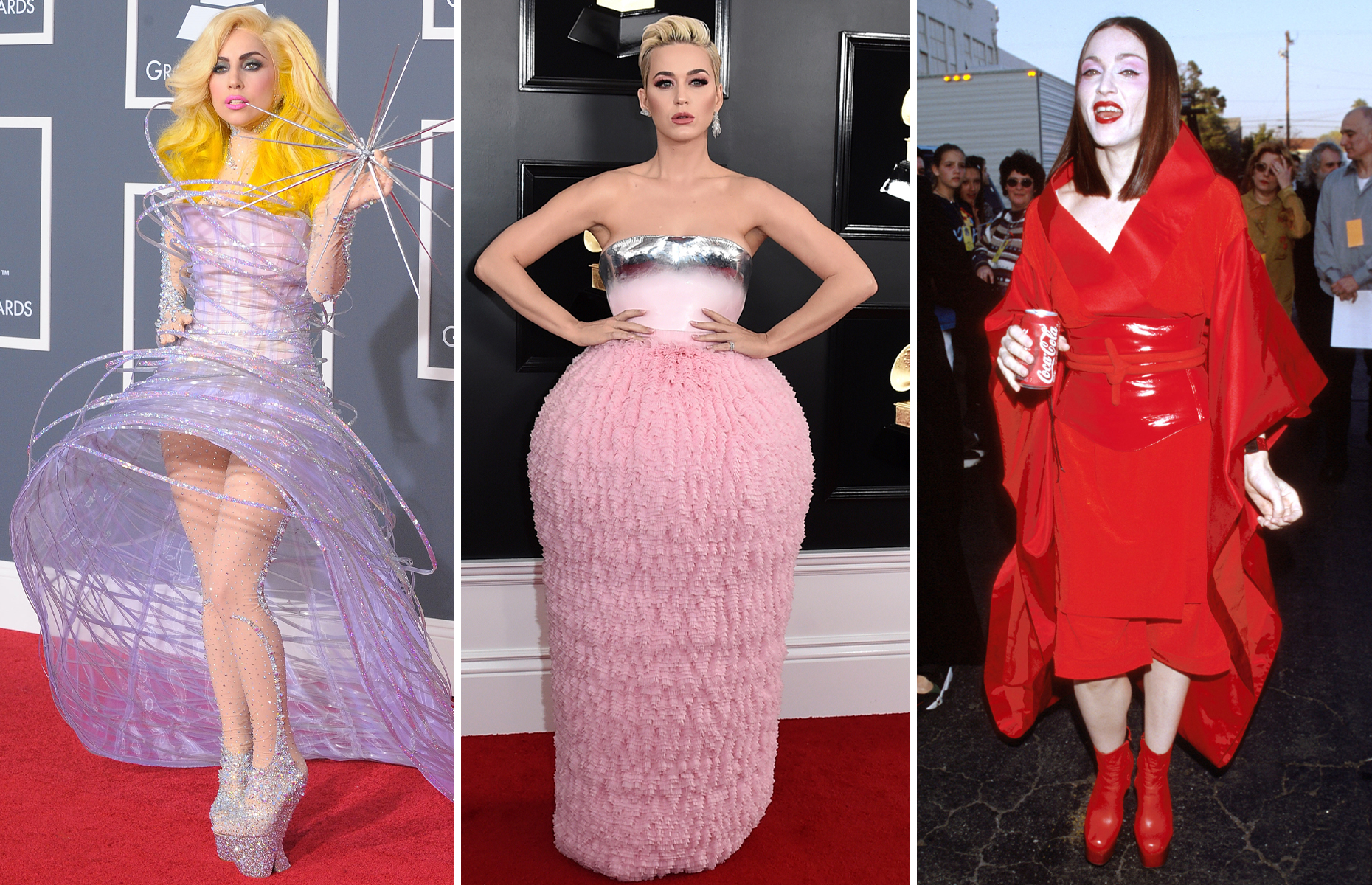 outrageous red carpet outfits