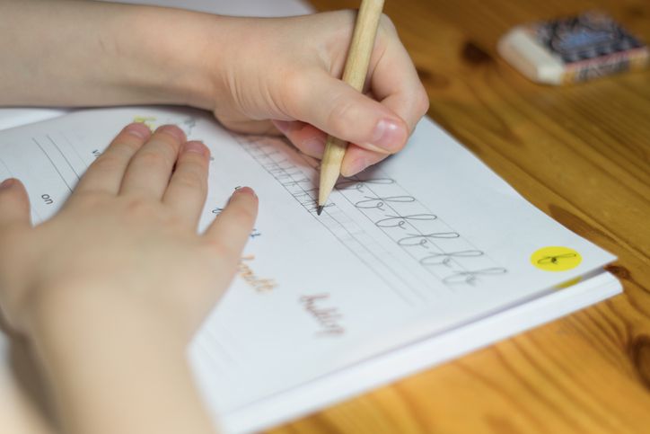 <p>Does it matter? <a href="https://time.com/2820780/five-reasons-kids-should-still-learn-cursive-writing/"><em>TIME Magazine</em></a> says yes, claiming that cursive writing is harder to forge, activates different parts of the brain, and allows people to read historical documents in their original form. Other than signing your name, I’m not convinced. The only time my kids need to read cursive is when they get cards from their grandparents, and those can be “translated” easily.</p>