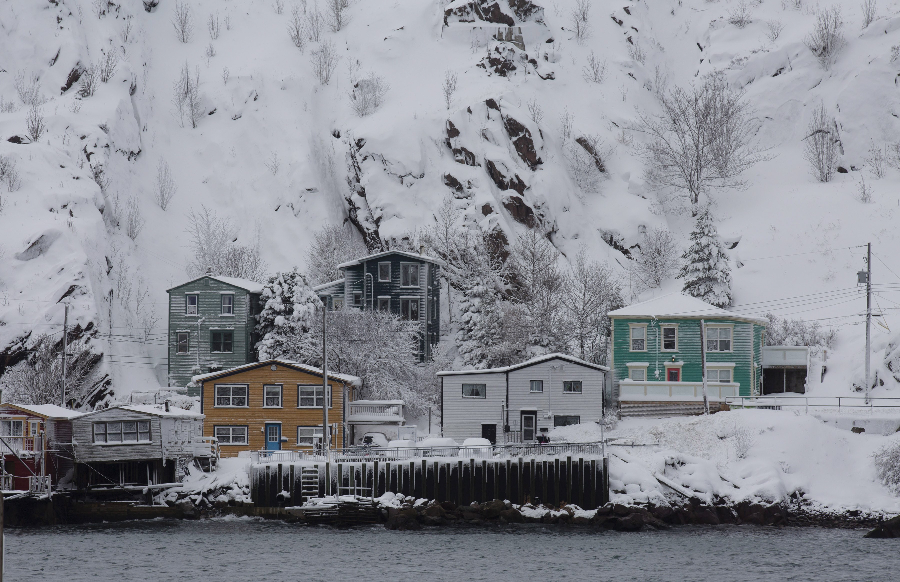 Slide 10 of 23: Residents of eastern Newfoundland are bracing for a blizzard on Friday. Blizzard warnings have been issued for much of the region, where up to 70 centimetres of snow is expected to fall on the northeastern edge of the Avalon Peninsula.