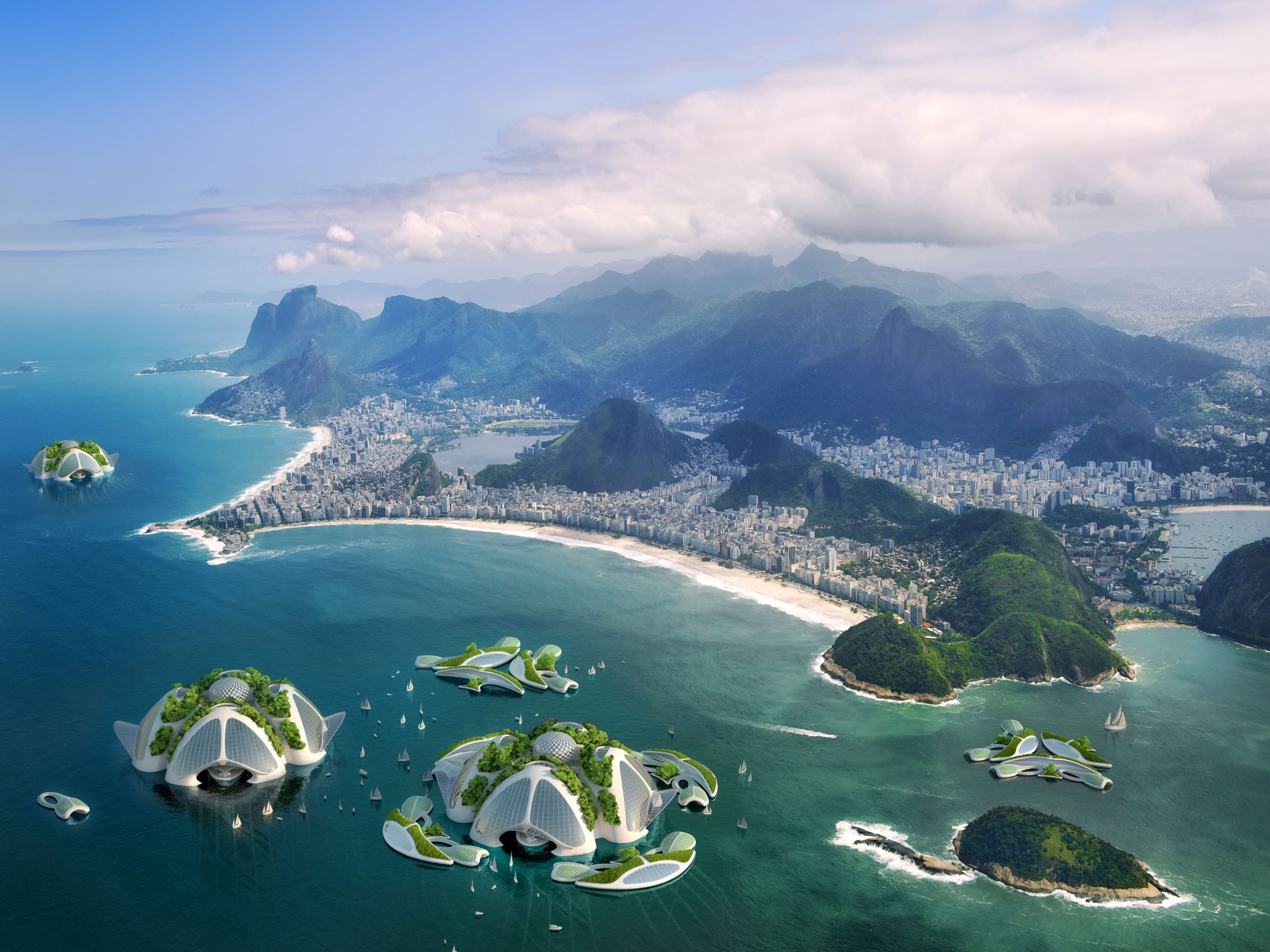 Future Cities And Sci Fi Design