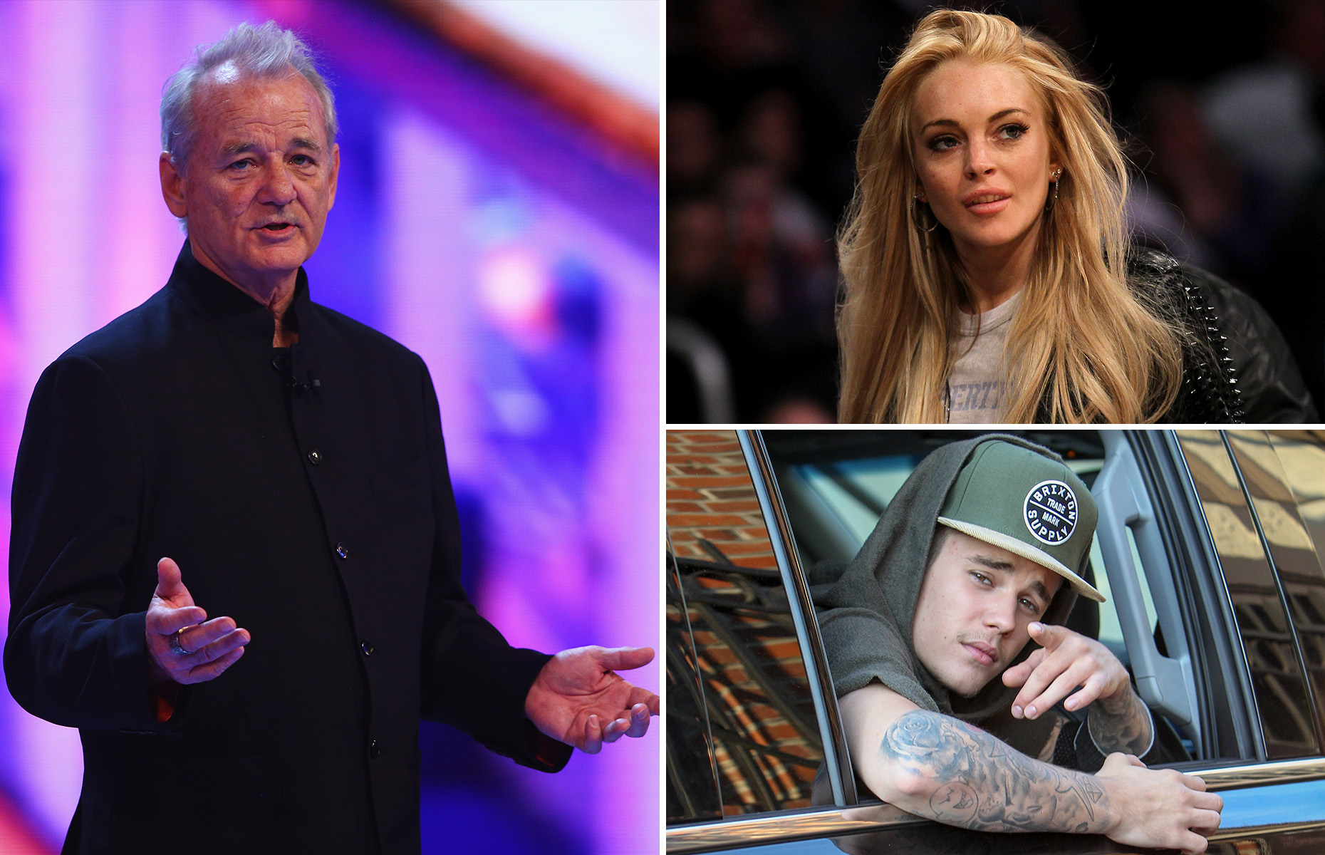 Celebrities behaving badly