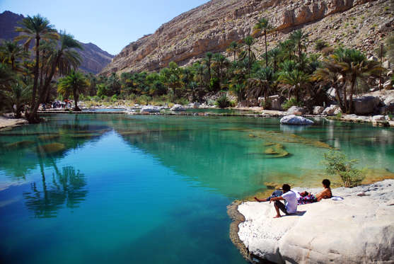 Διαφάνεια 2 από 15: Wadi Bani Khalid, Oman