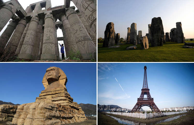 Famous Fakes Around The World Replicas Of Popular Tourist Attractions