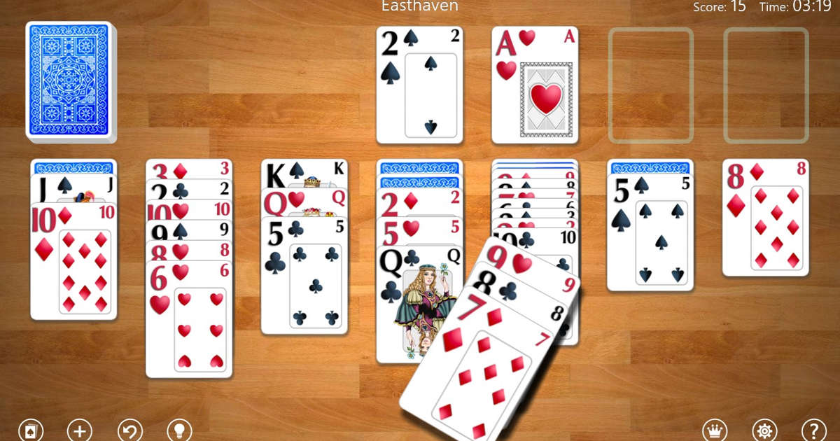 Play these fun variations of solitaire