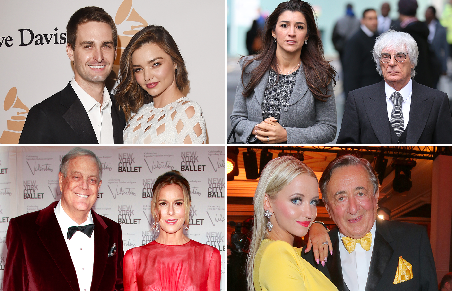 億万長者を射止めたのは ビリオネアのパートナーたち