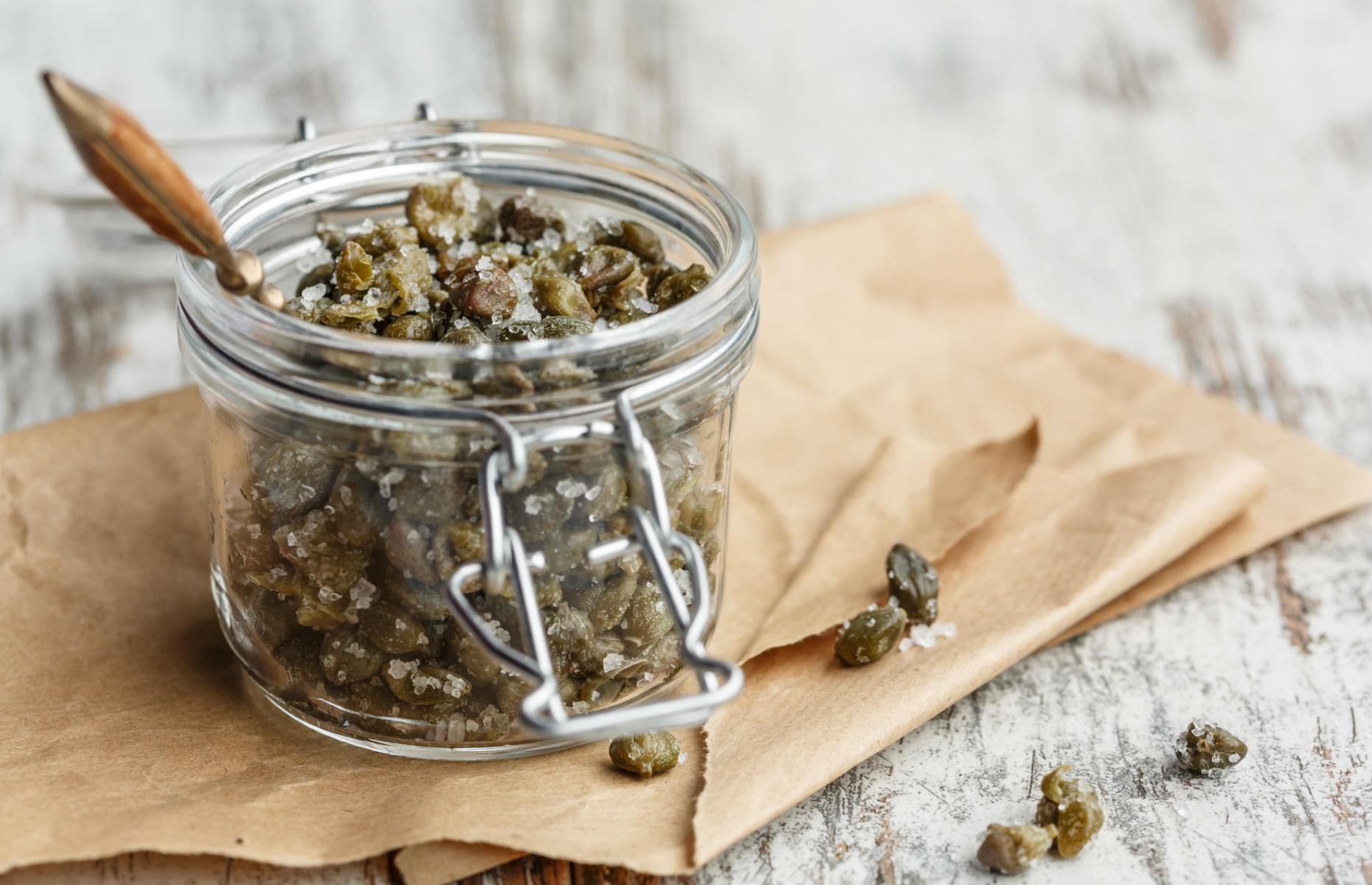 Slide 11 of 26: These salty little gems not only give your meal a tasty kick, they also boost your brain power. Capers are said to contain high levels of quercetin, a chemical which stimulates memory by improving blood flow to the brain.