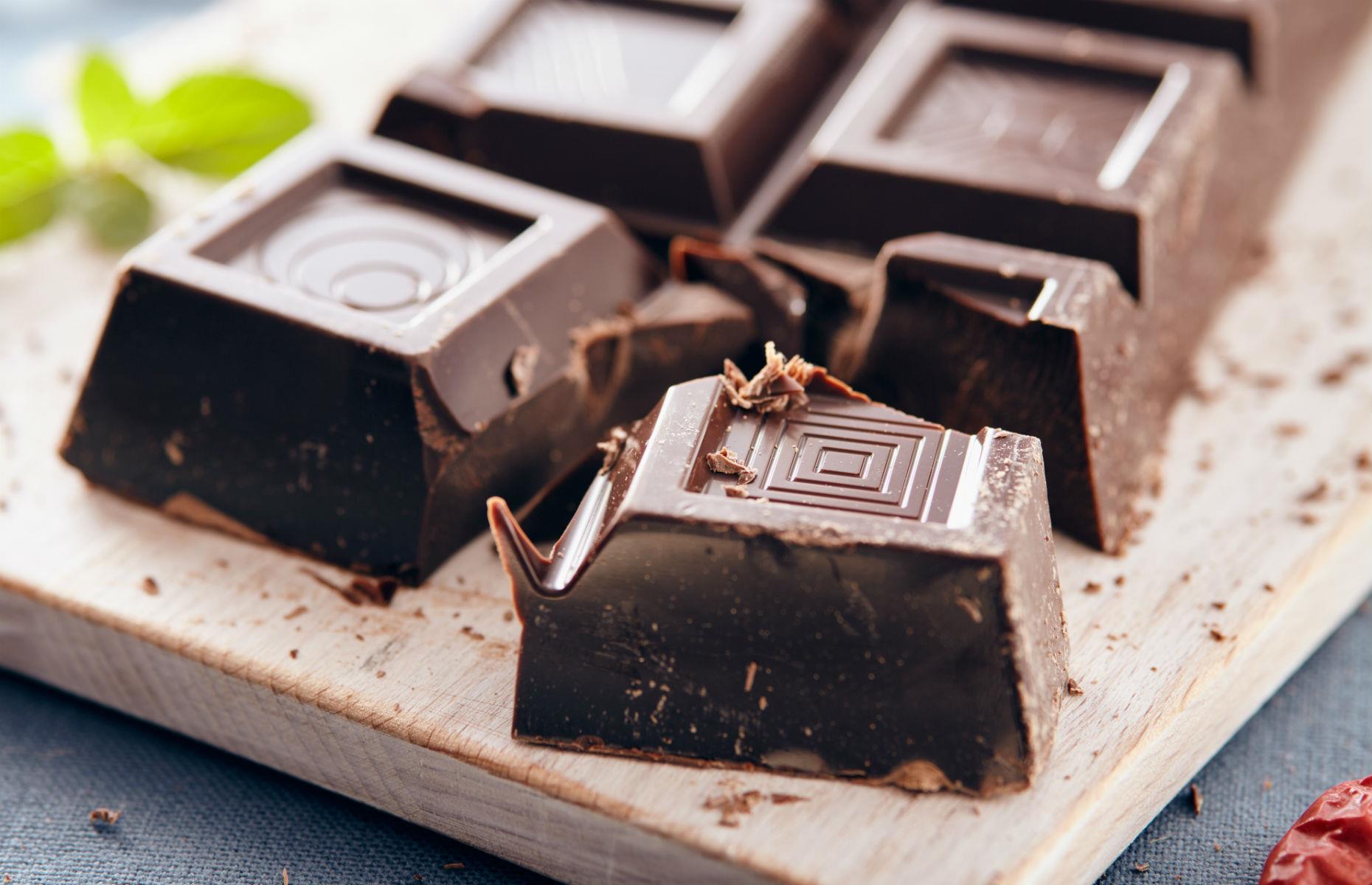 Slide 21 of 26: It turns out our favorite treat is actually good for us. The flavonoids in chocolate – namely the dark variety that are 70% cocoa - improve blood vessel function, which in turn improves cognitive function and memory. Chocolate also improves mood, can ease pain, and is full of antioxidants - like we needed another excuse to indulge.