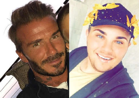 Britnico gasta mais de R$80 mil para ficar 'parecido' com Beckham