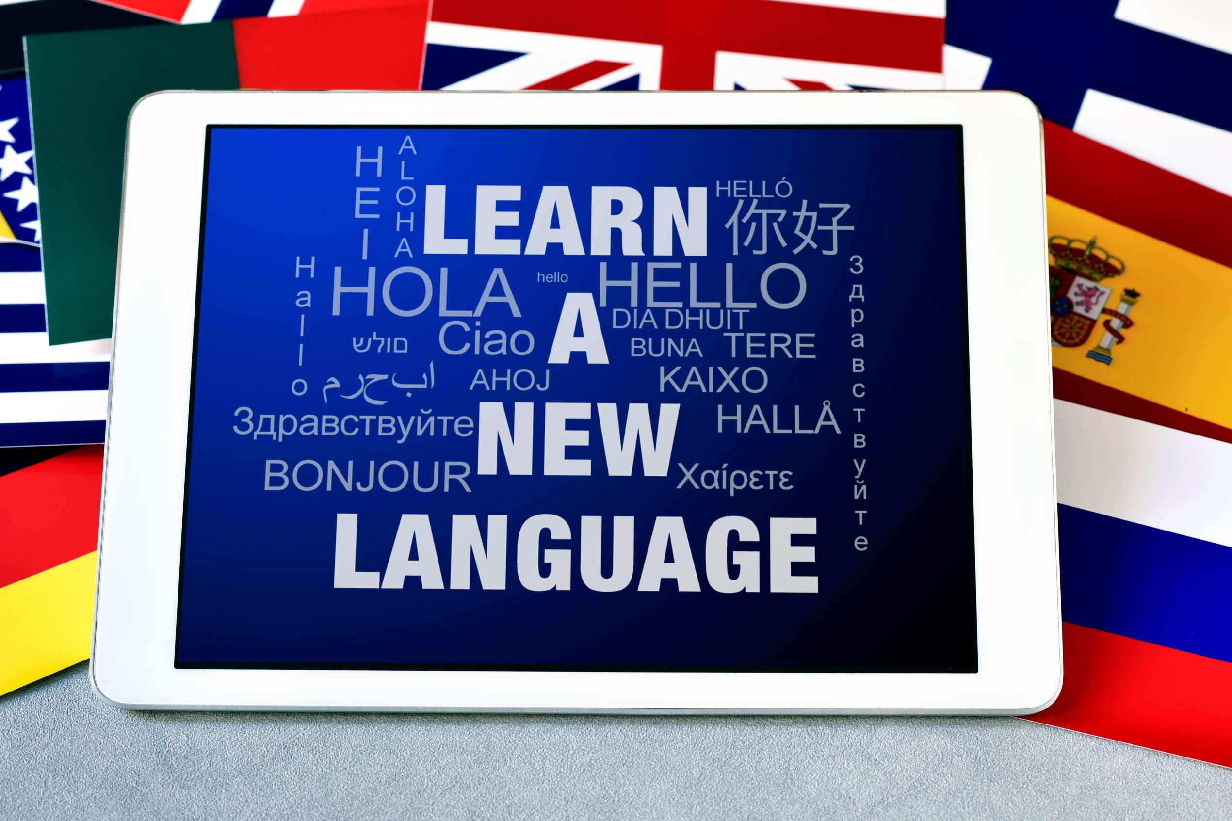 New language say it