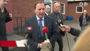 Statsminister Löfven kommenterar terrordådet